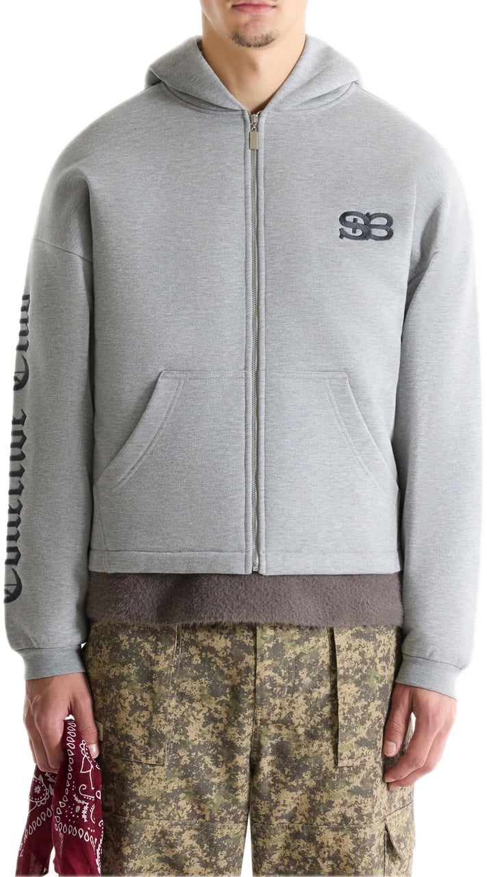 Saint Blanc Collective Academy Loose Zipper Grijs