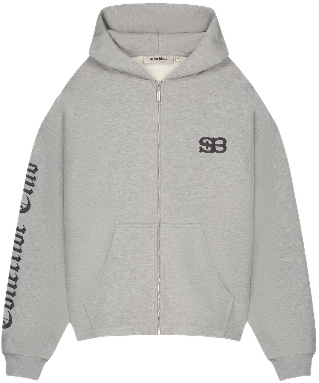Saint Blanc Collective Academy Loose Zipper Grijs
