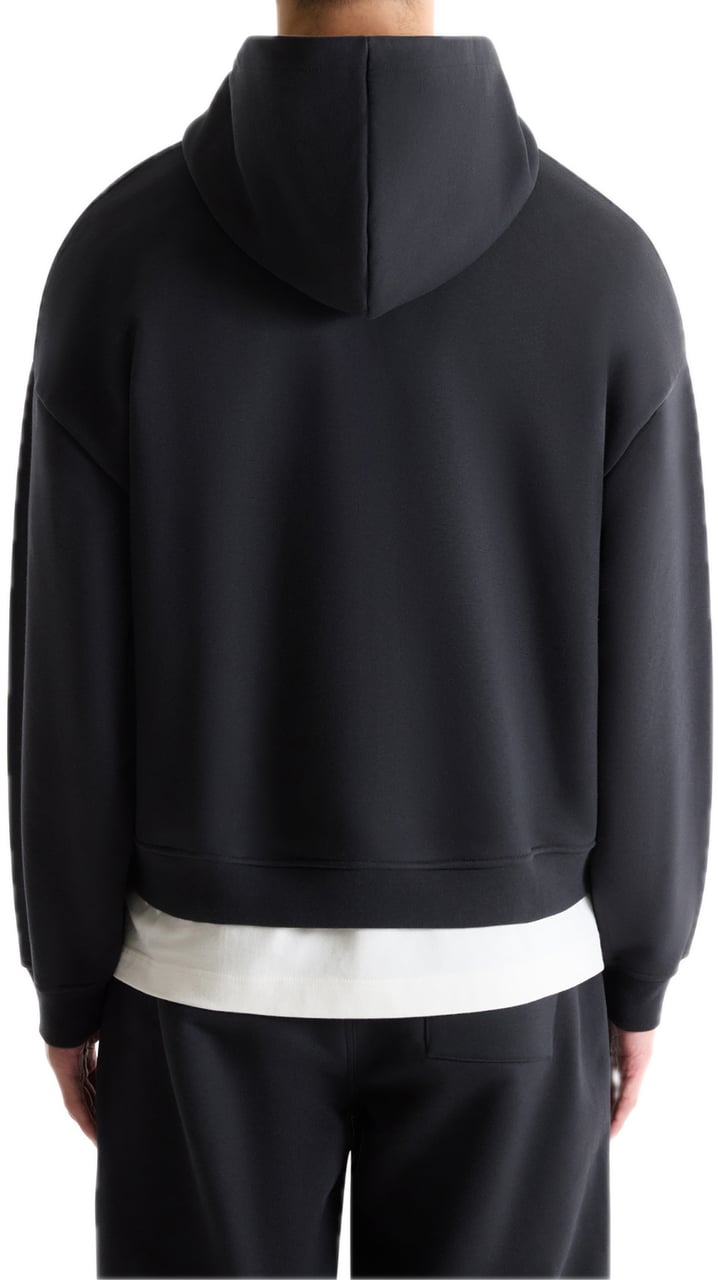 Saint Blanc Flower Patch Zipper Black Zwart