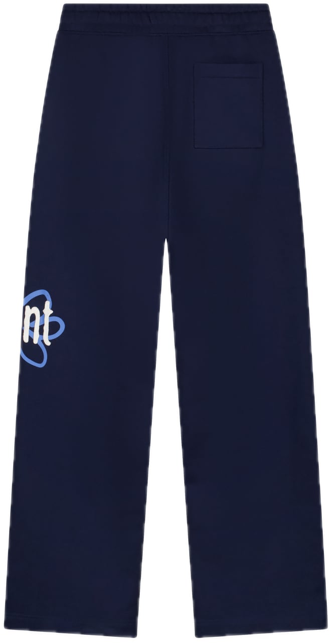 Saint Blanc Flower Patch Loose Jogger Blue Blauw