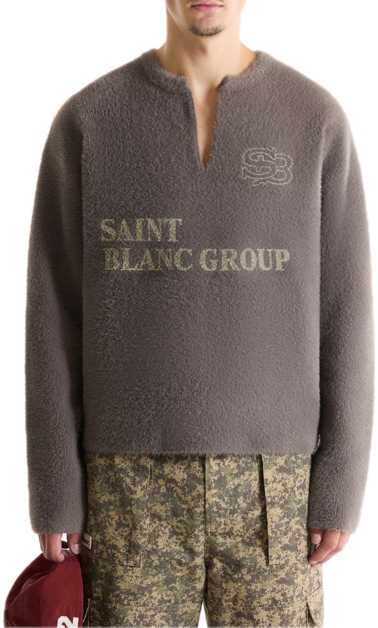 Saint Blanc Patrol Knit Sweater Bruin