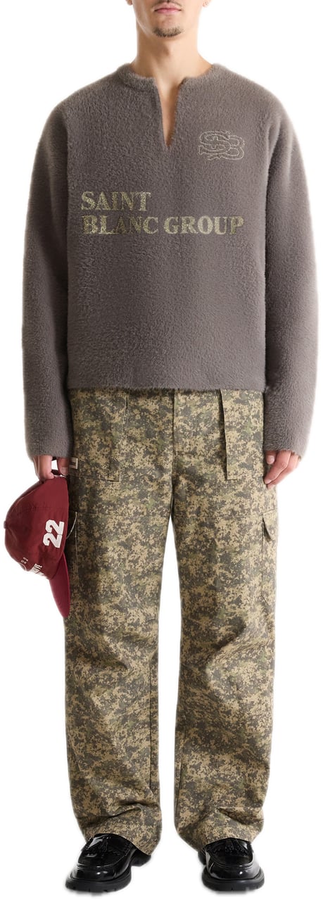 Saint Blanc Patrol Knit Sweater Bruin