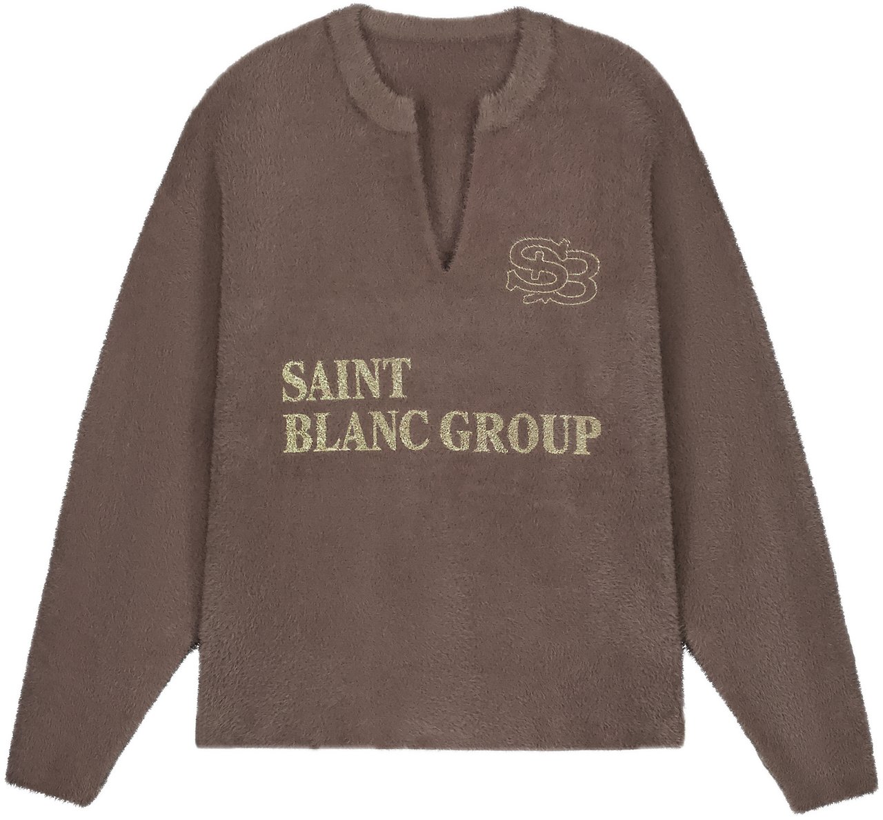 Saint Blanc Patrol Knit Sweater Bruin