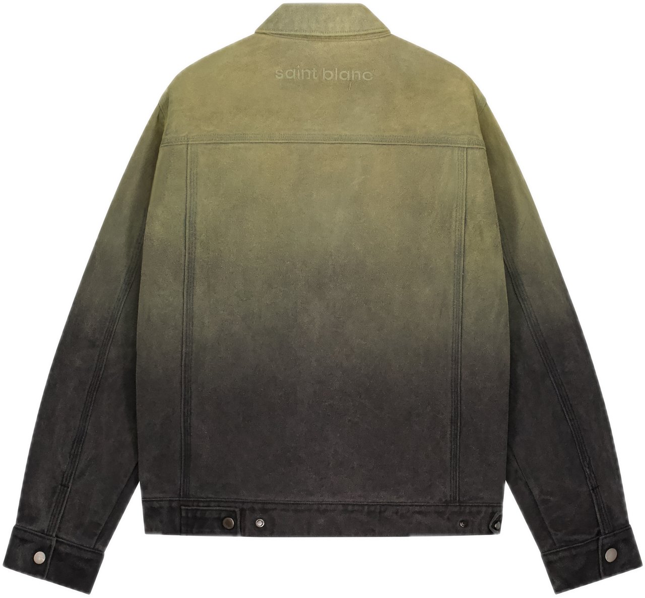 Saint Blanc Blend Canvas Jacket Groen