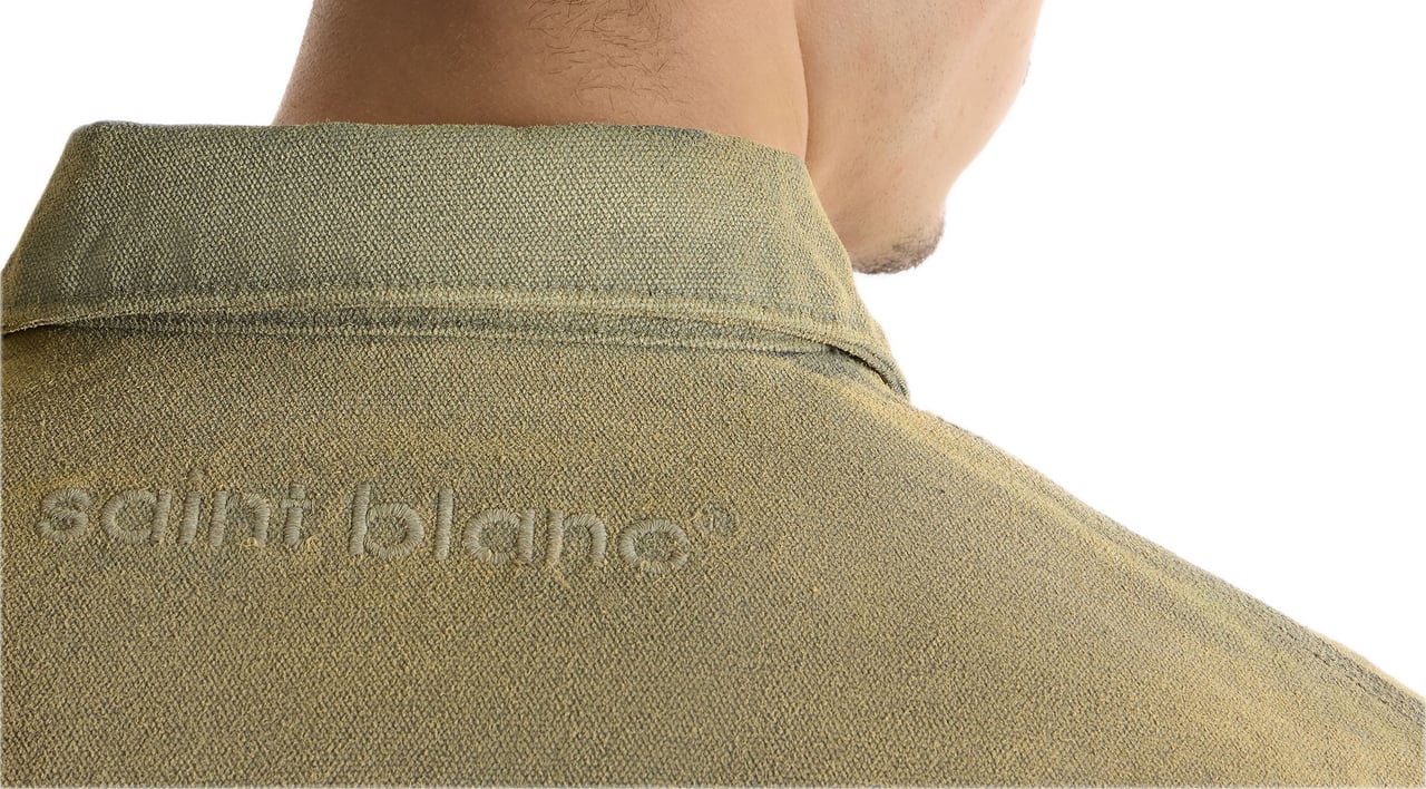 Saint Blanc Blend Canvas Jacket Groen