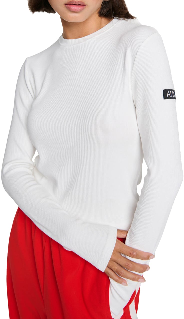 Alix The Label Longsleeve Top Wit