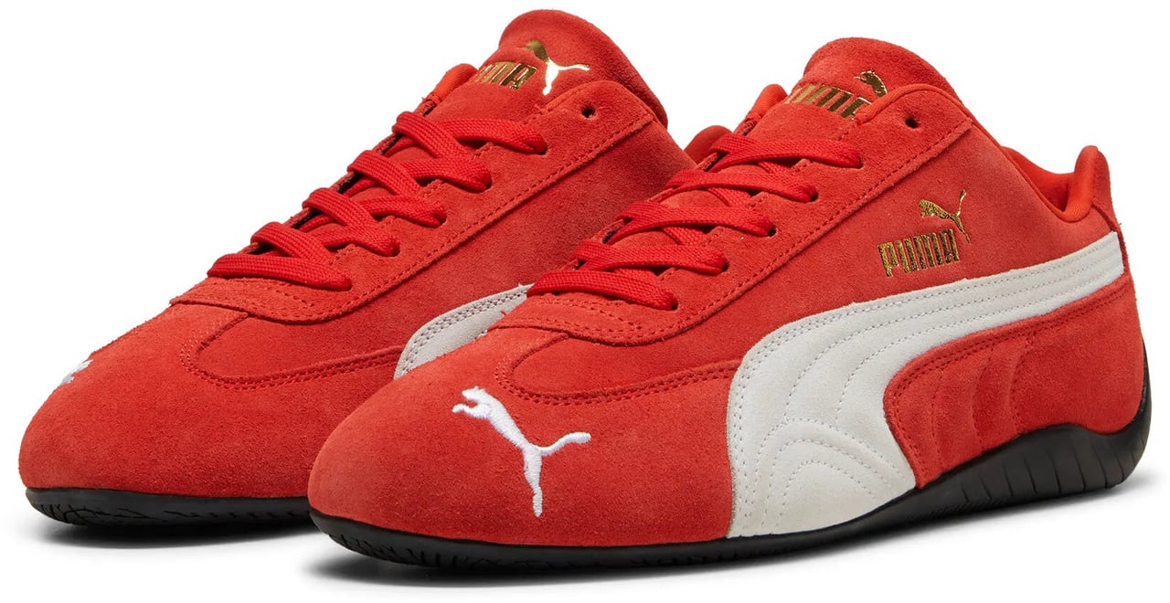 Puma SPEEDCAT OG RED-WHITE Rood