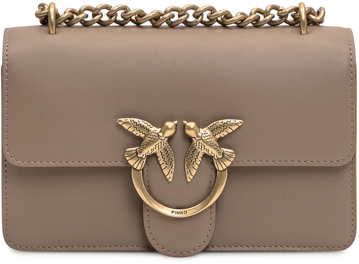 Pinko Shoulder bag 'Mini Love Bag One' Bruin