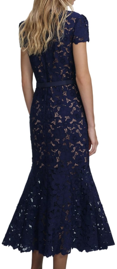 Self-Portrait Dresses Blue Navy