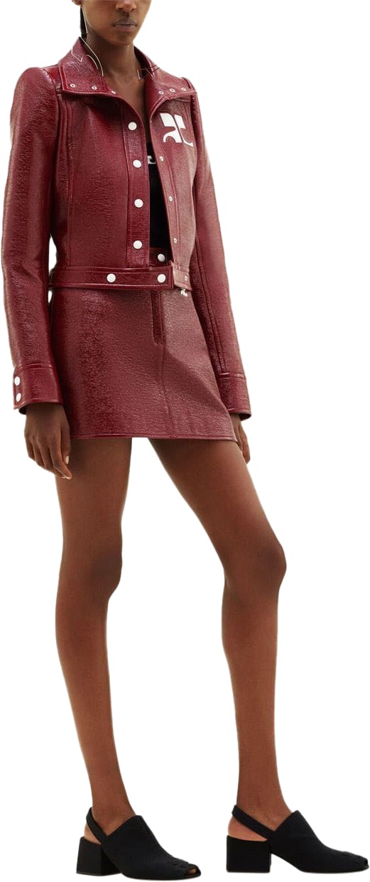 COURREGES Reissue Vinyl Jacket Rood