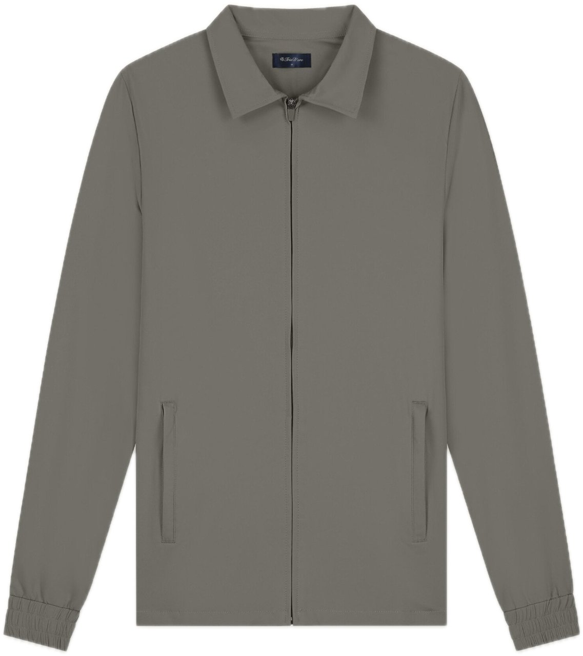TriaD'oro Tracksuit Jacket Collar Taupe