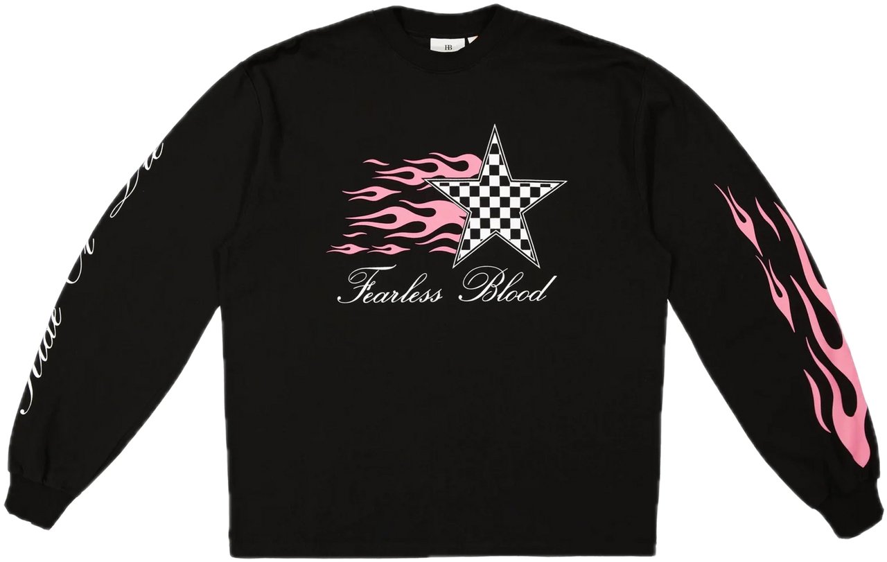 Fearless Blood Gino Longsleeve Black Zwart