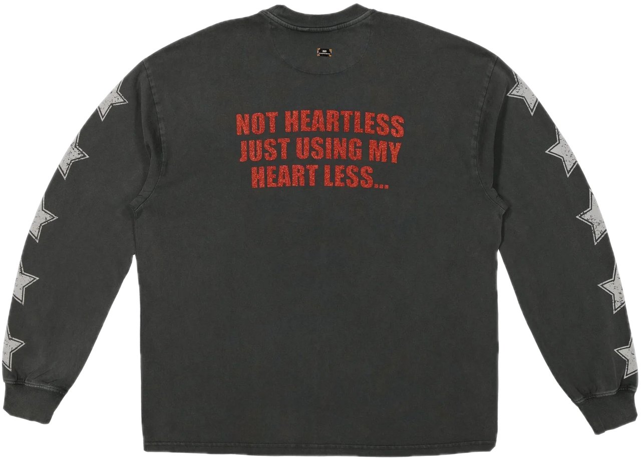 Fearless Blood Heartless Longsleeve Grey Grijs