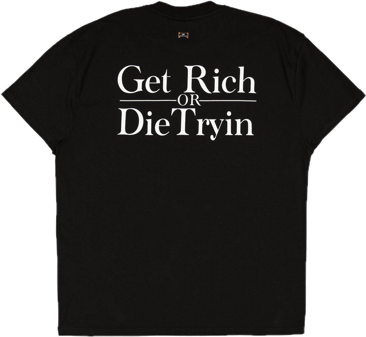 Fearless Blood Fire Tee Black Zwart