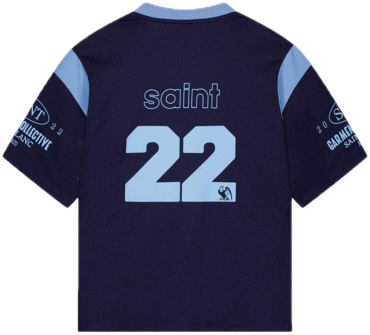 Saint Blanc Collective Jersey Black Iris Blauw