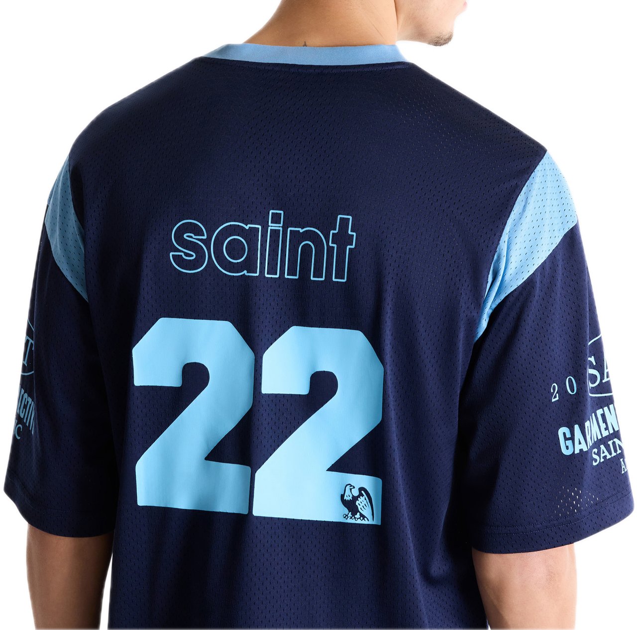 Saint Blanc Collective Jersey Black Iris Blauw