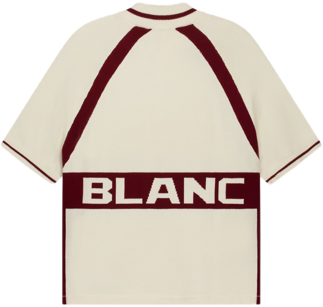 Saint Blanc Cycling Knit Polo Off White Wit