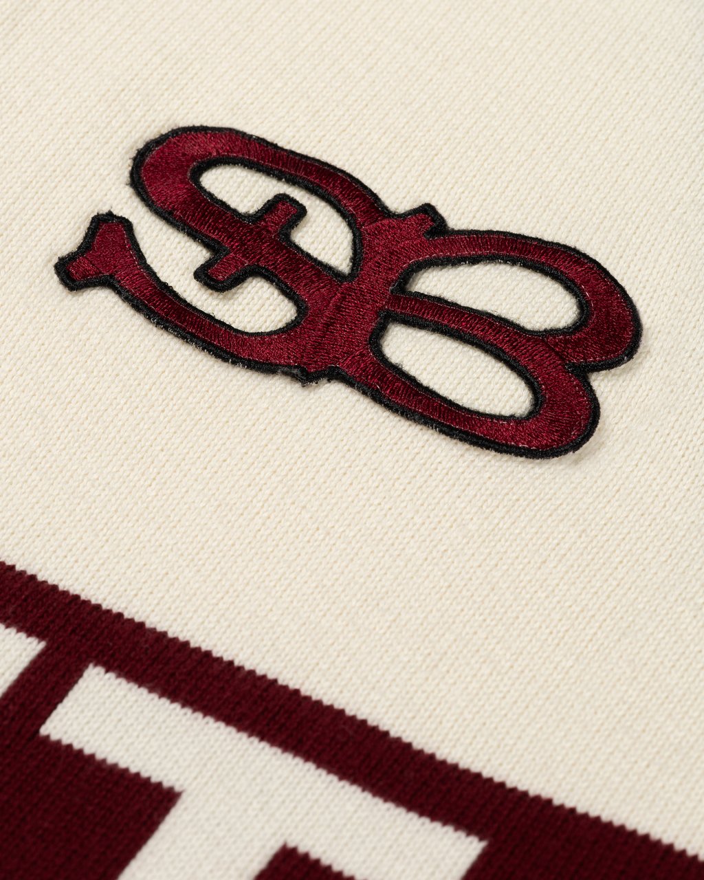 Saint Blanc Cycling Knit Polo Off White Wit