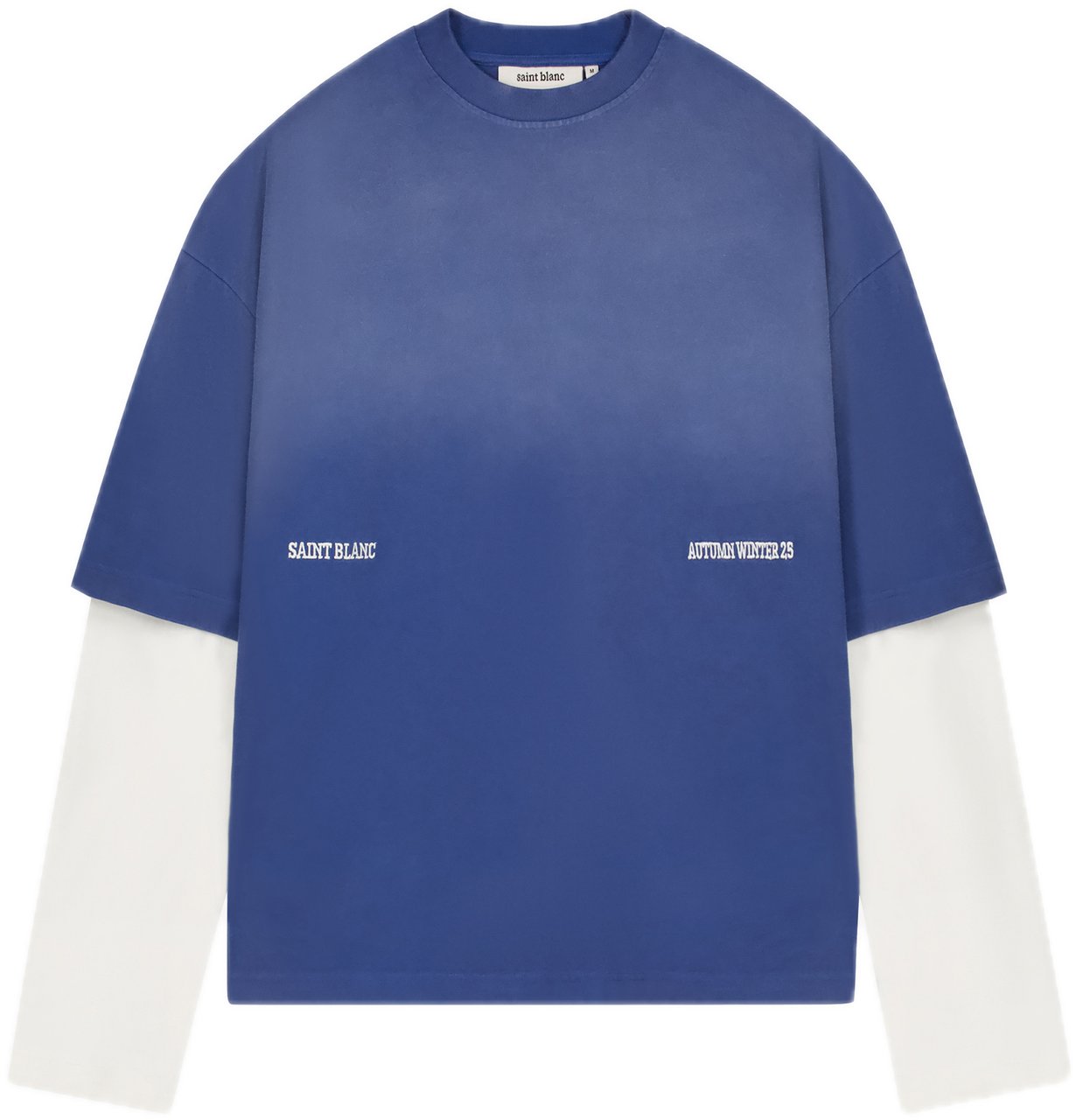 Saint Blanc Campione Long Shirt Set Sail Blauw