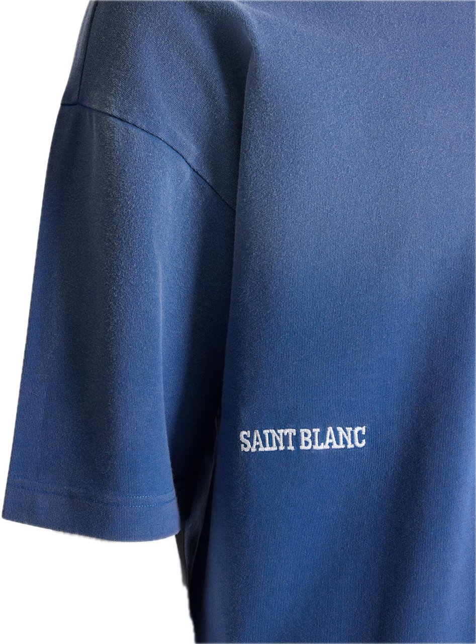 Saint Blanc Campione Long Shirt Set Sail Blauw