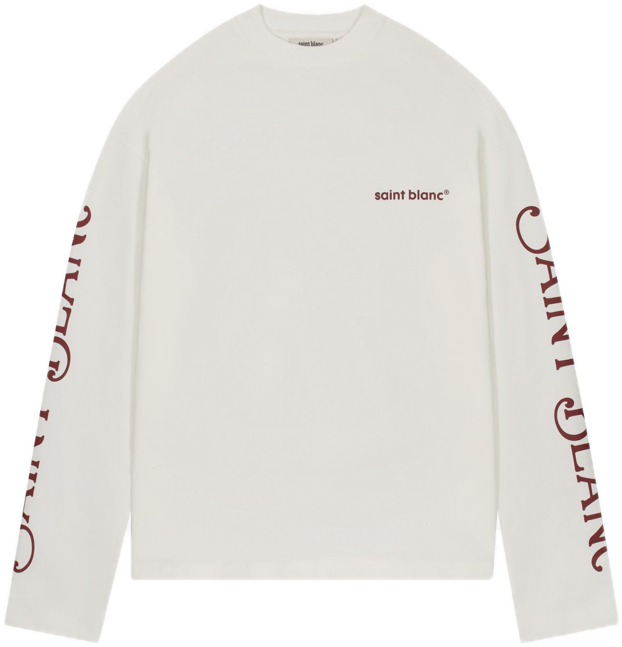 Saint Blanc Whisper Long Shirt White Alyssum Wit