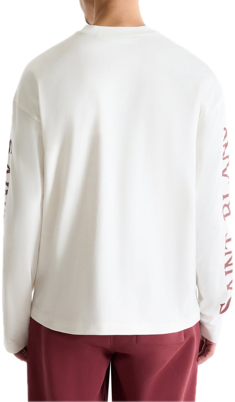 Saint Blanc Whisper Long Shirt White Alyssum Wit