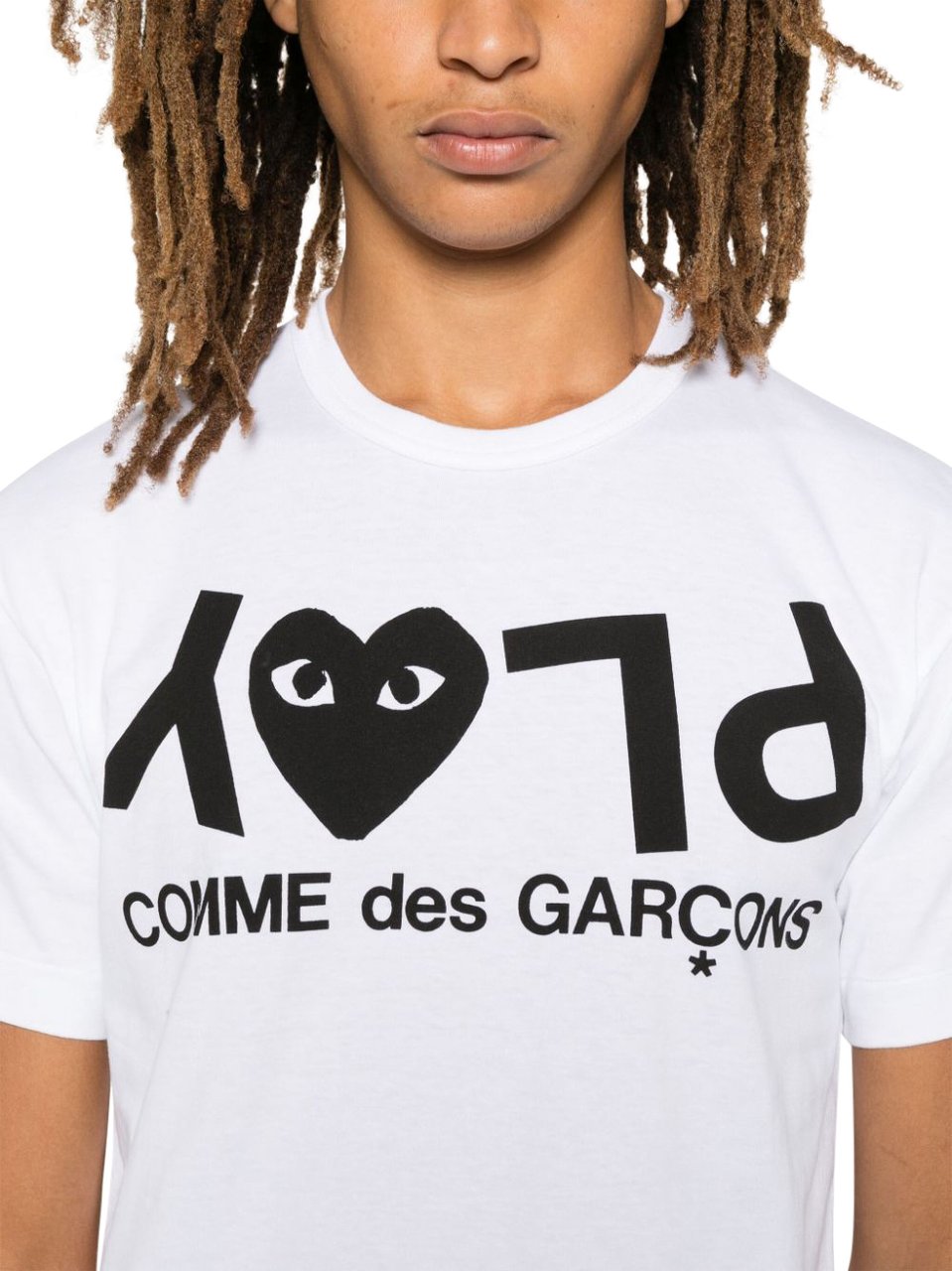 Comme des Garçons T-shirts And Polos White Wit
