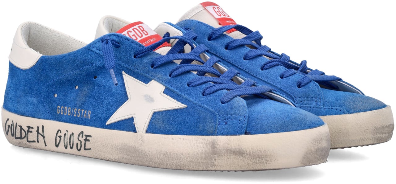 Golden Goose basket super star Blauw