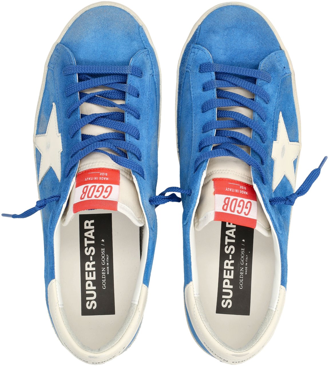Golden Goose basket super star Blauw