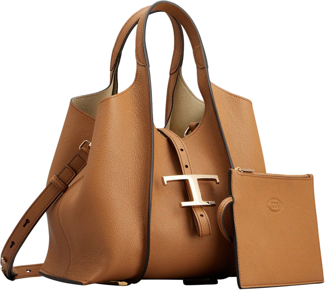 Tod's Bags Leather Brown Bruin