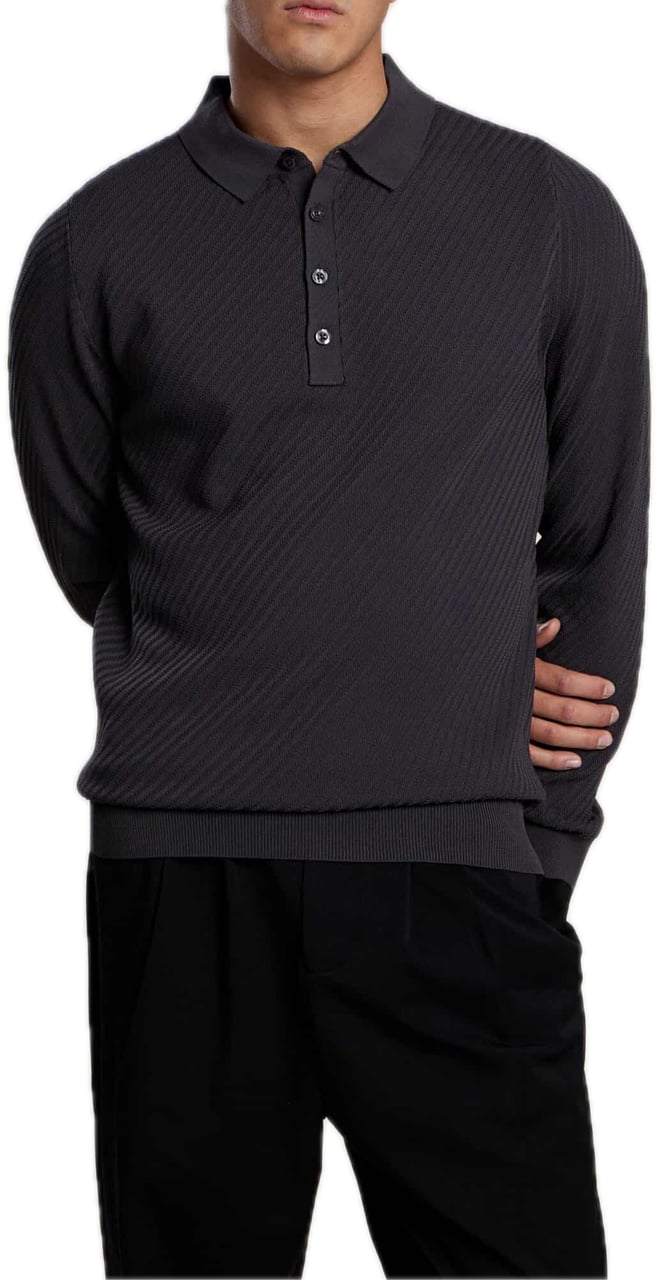 Aeden Duncan Knit Dark Shadow Grijs