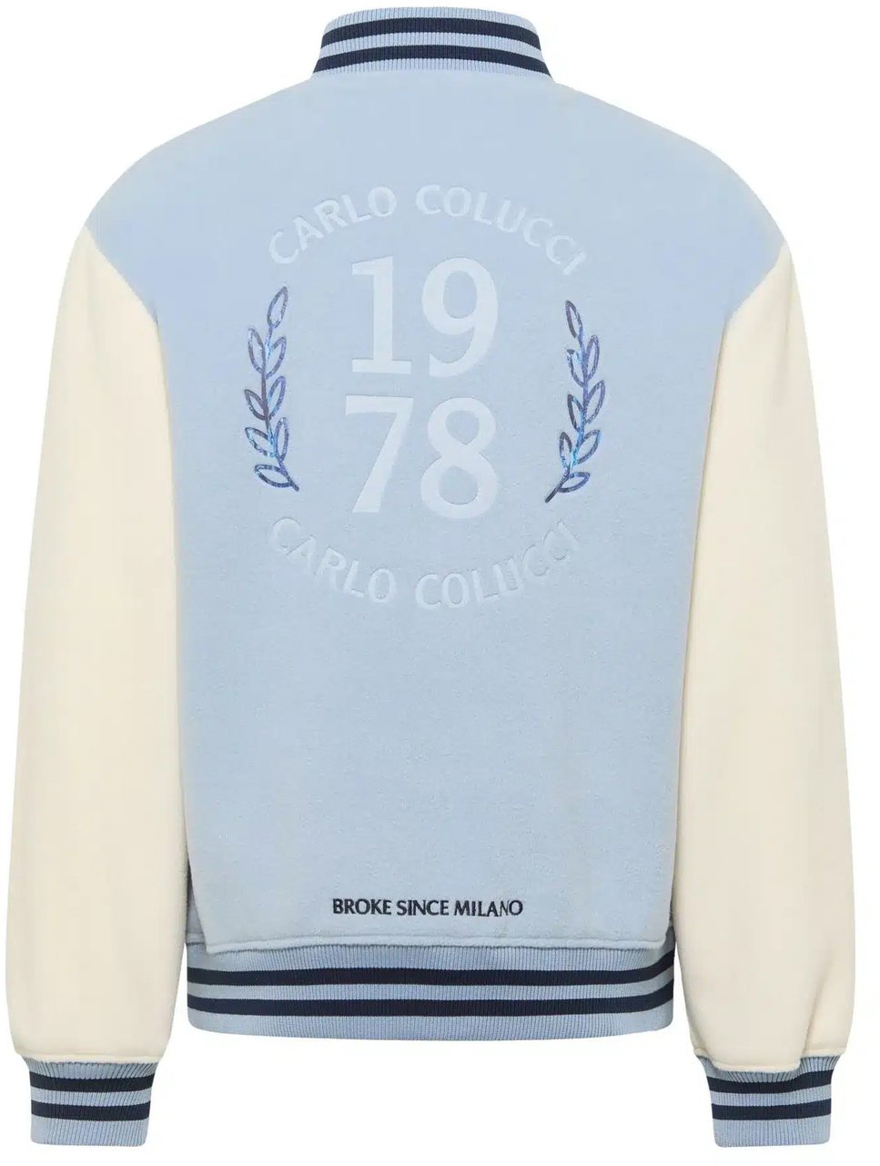 Carlo Colucci College Blouson Light Blue Blauw