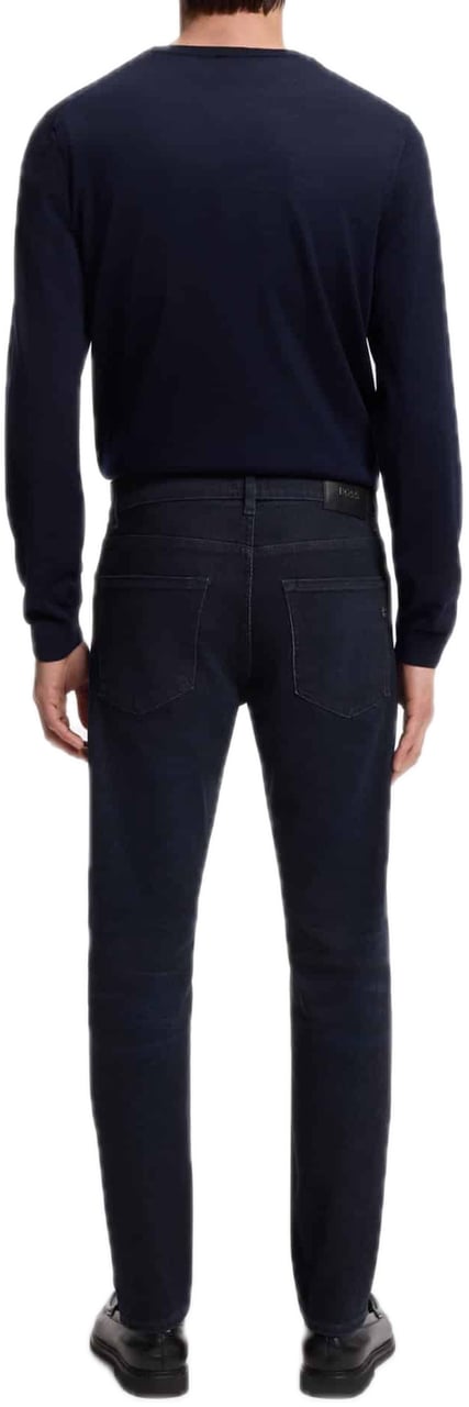 Boss H-Delaware Cashmere Touch Navy Blauw