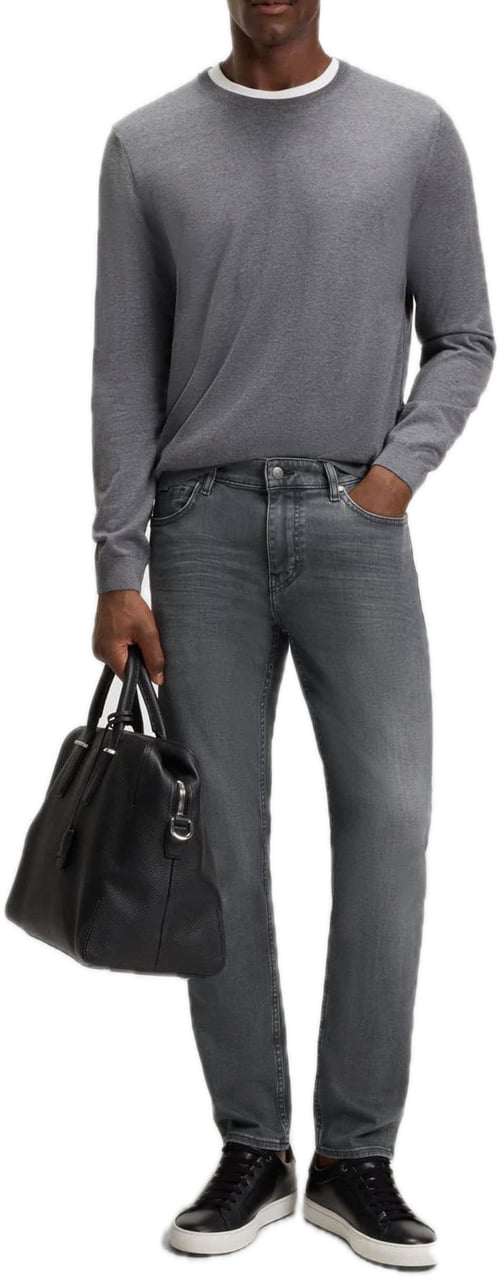 Boss H-Delaware Cashmere Touch Medium Gr Grijs