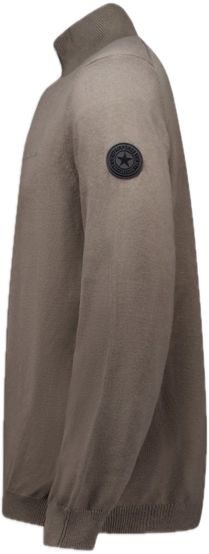 Airforce Knitwear Quarter Zip Bruin