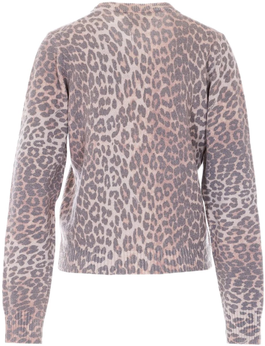 Ganni pull leopard Dierenprint
