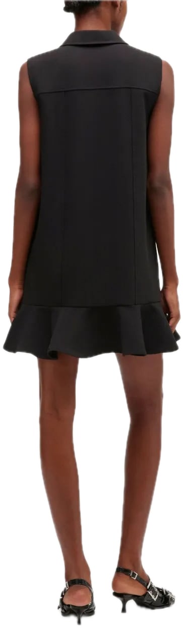 Ganni dress black Zwart