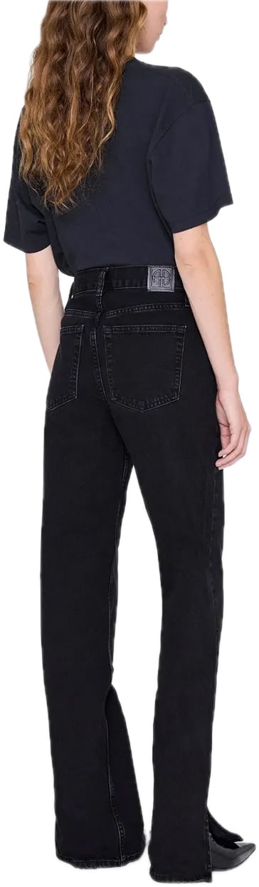 Anine Bing t-shirt black Zwart