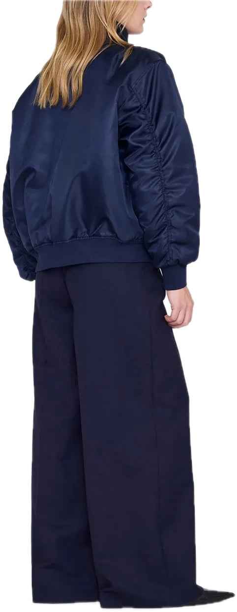 Anine Bing Bomber jacket blue Blauw