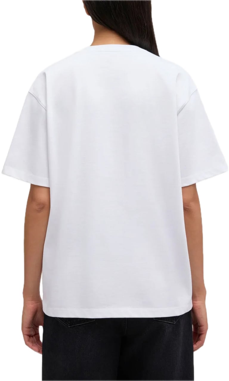 Ganni T-shirt wit Wit