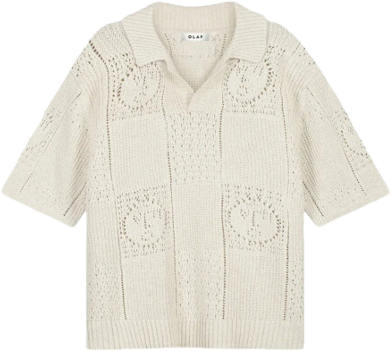 ØLÅF polo knit beige Beige