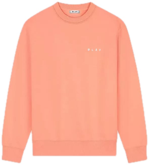 ØLÅF sweater coral Oranje