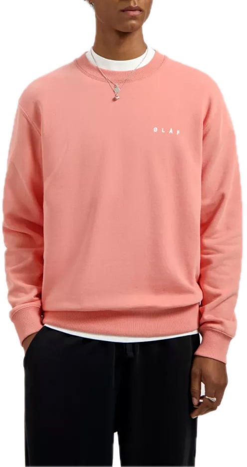 ØLÅF sweater coral Oranje