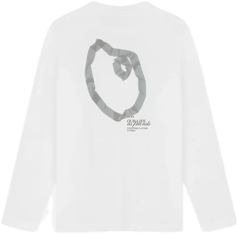 ØLÅF t-shirt white Wit