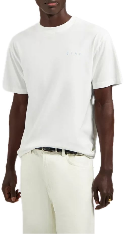 ØLÅF t-shirt white Wit