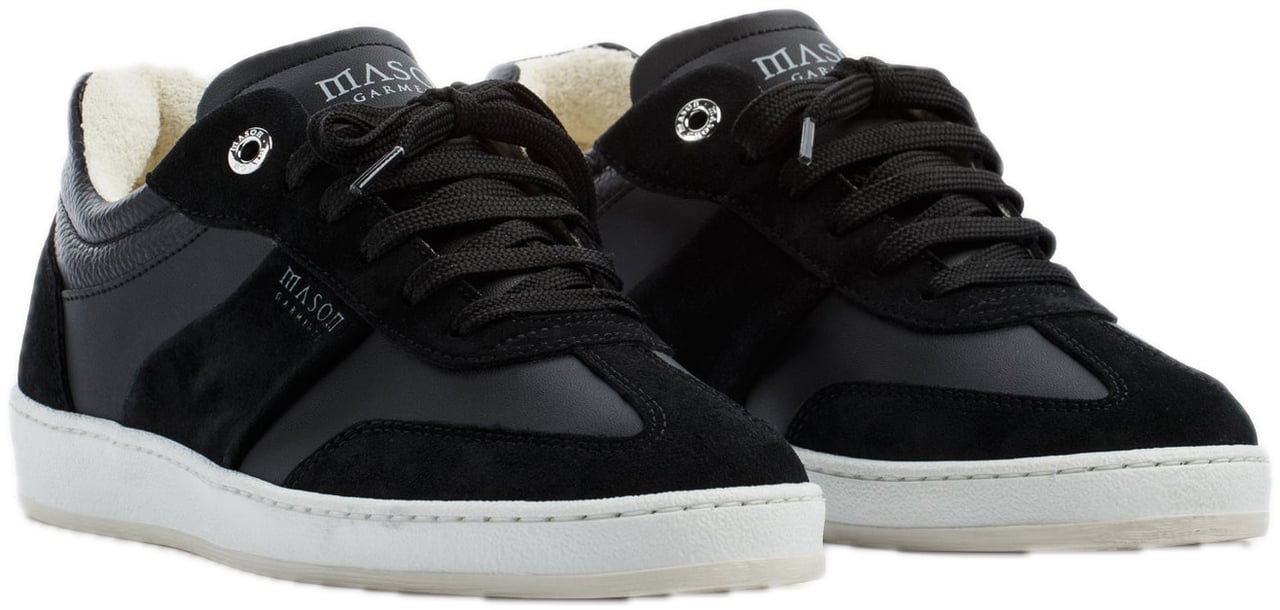 Mason Garments Napoli Tradizionale Multi Black Zwart