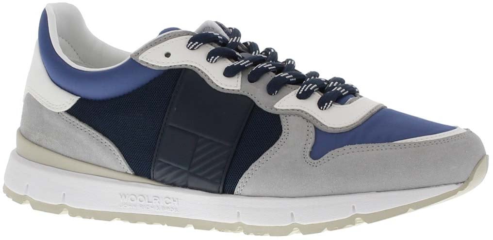 Woolrich Jogger Sneakers Blauw/Wit Wit