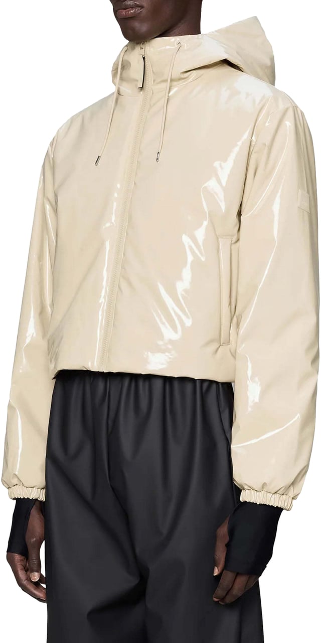 Rains Lohja Short Insulated Jacket Beige