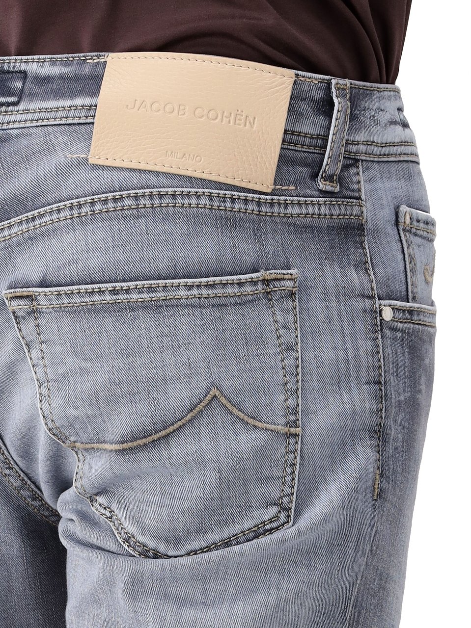 Jacob Cohen Jacob Cohën Jeans Grijs Nick Slim Fit 700D Grijs