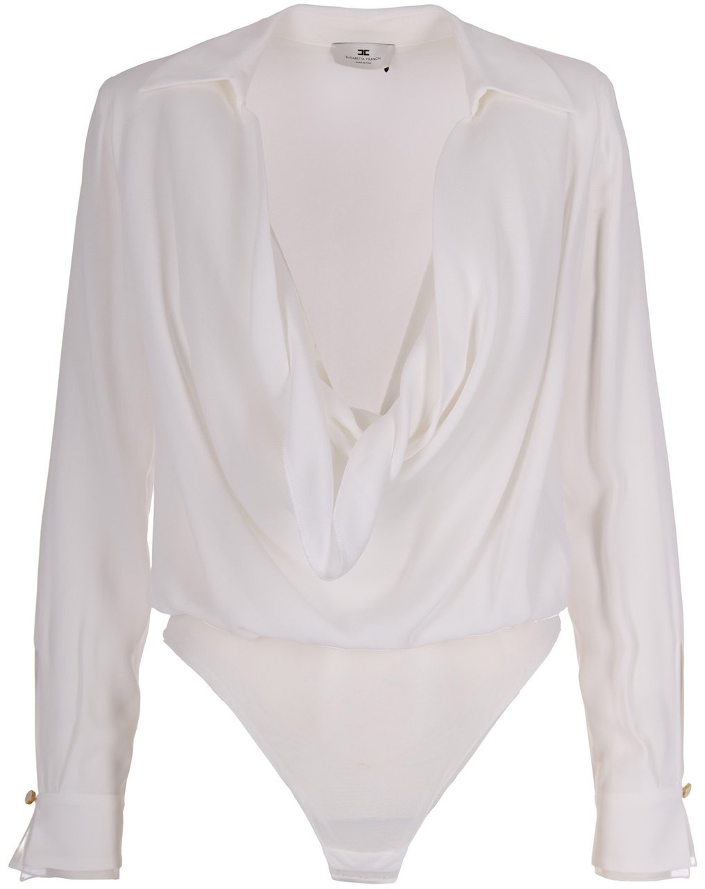 Elisabetta Franchi Shirts Ivory Wit